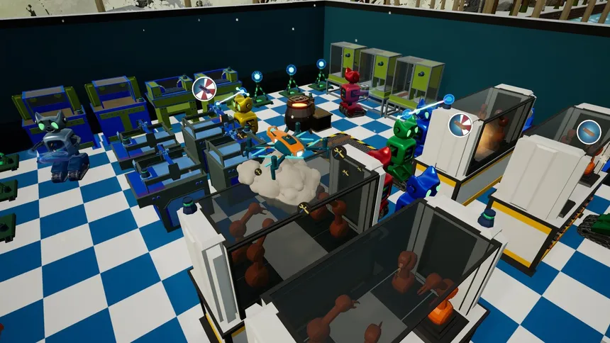Скриншот 4 к игре Smart Factory Tycoon