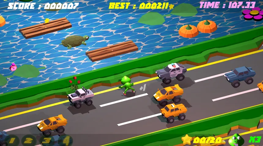 Скриншот 1 к игре Froggerty Arcade 2