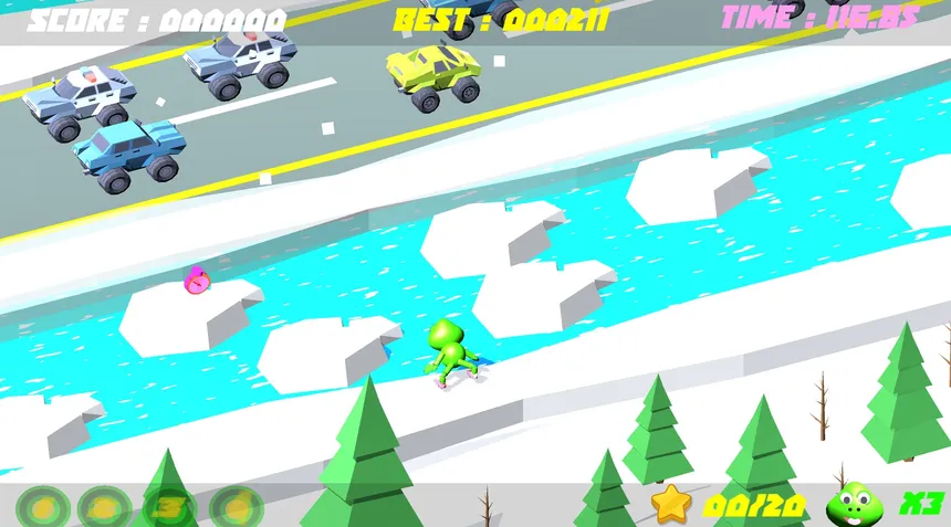 Скриншот 2 к игре Froggerty Arcade 2