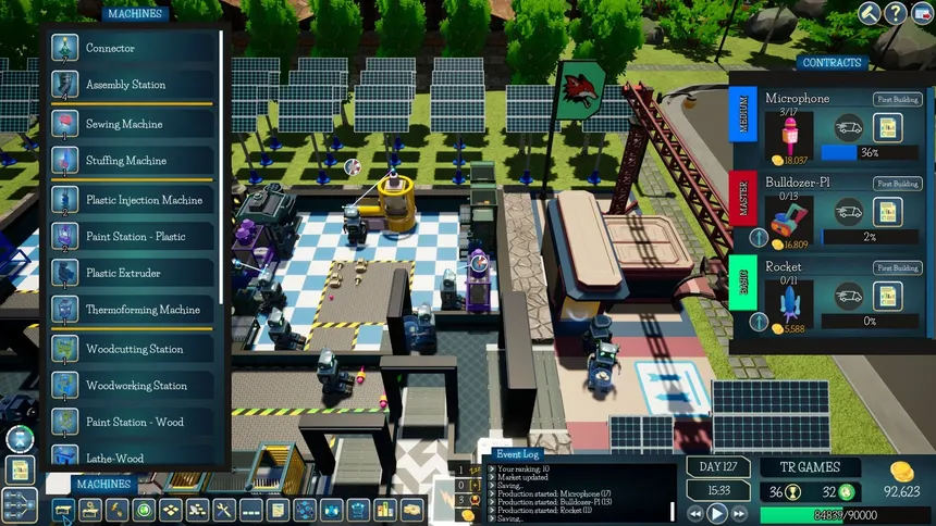 Скриншот 1 к игре Smart Factory Tycoon: Beginnings