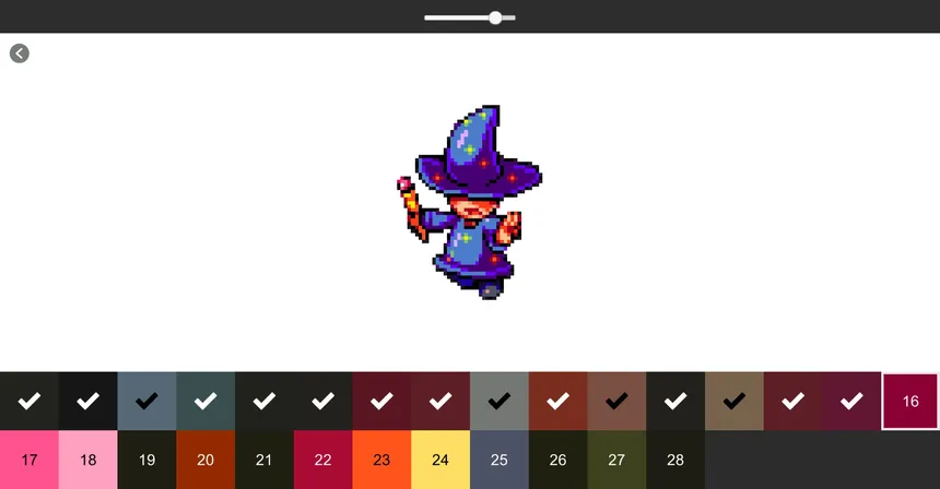 Скриншот 1 к игре Color by Number - Monster Heroes