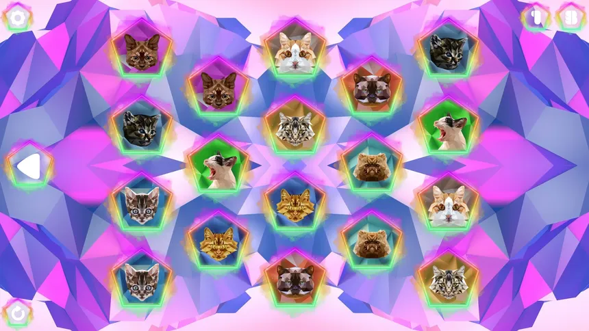 Скриншот 5 к игре Poly Memory: Cats