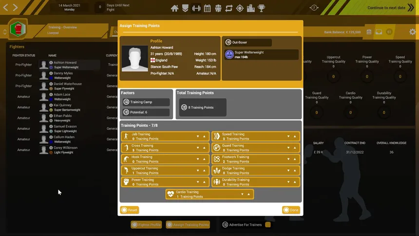 Скриншот 2 к игре Boxing Club Manager