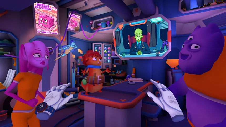 Скриншот 1 к игре Space Control VR