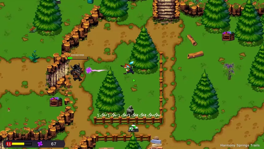 Скриншот 3 к игре Jaki's Wacky Adventure