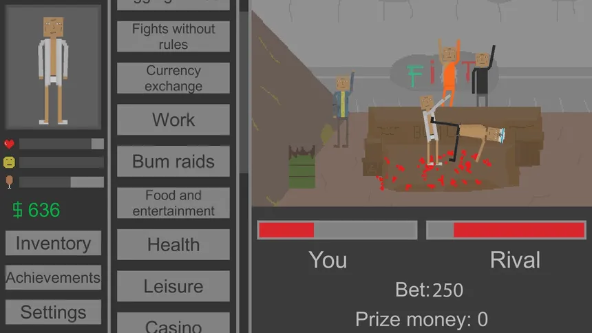 Скриншот 2 к игре True Bum Simulator