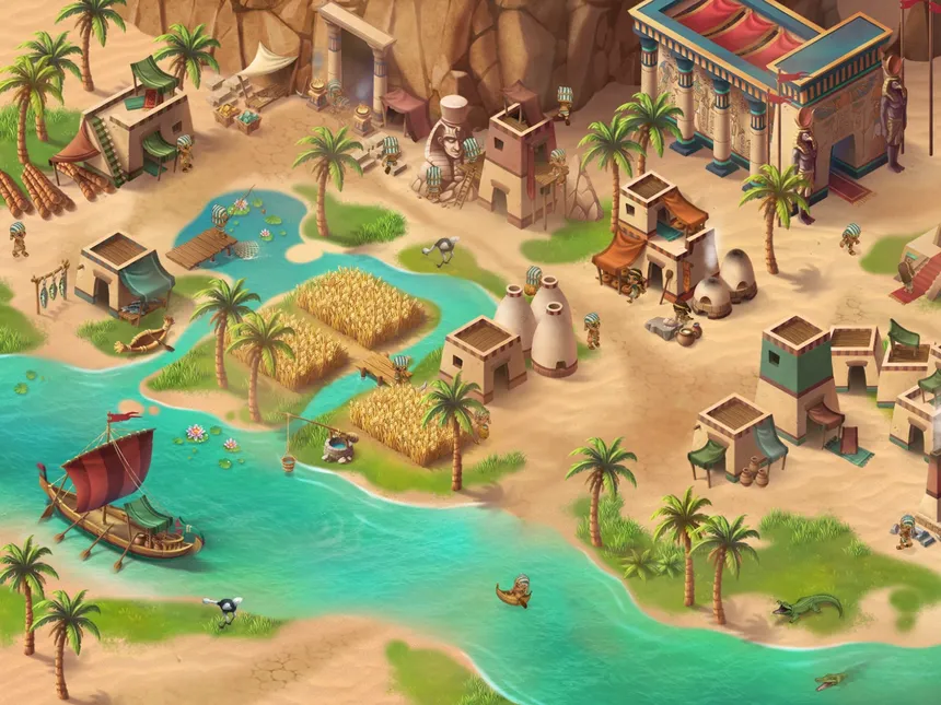 Скриншот 1 к игре Legend of Egypt - Jewels of the Gods 2