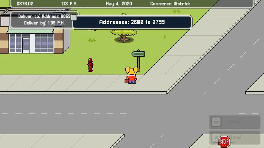 Скриншот 5 к игре GrubDash Driver: Food Delivery Driver Simulator