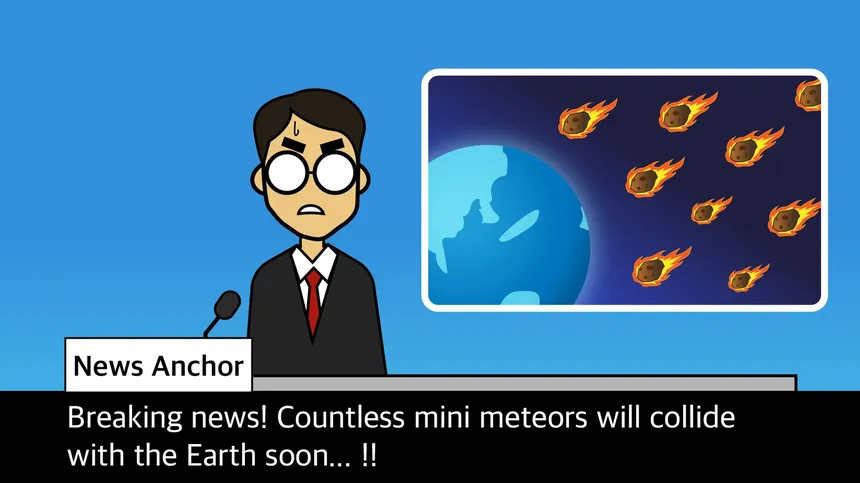 Скриншот 1 к игре Meteor Volleyball!