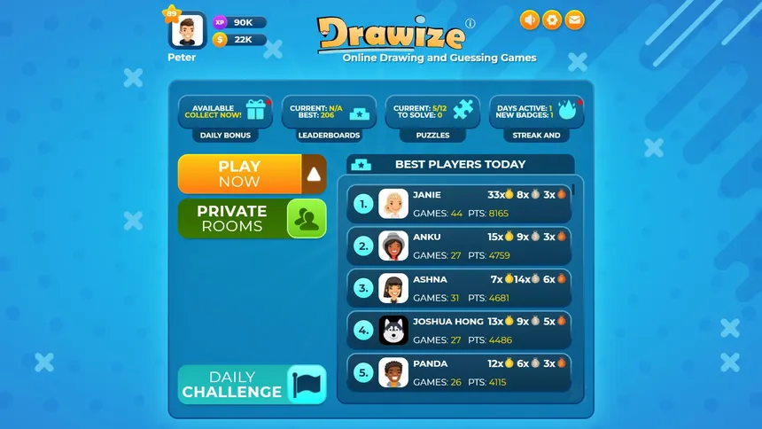 Скриншот 1 к игре Drawize - Draw and Guess
