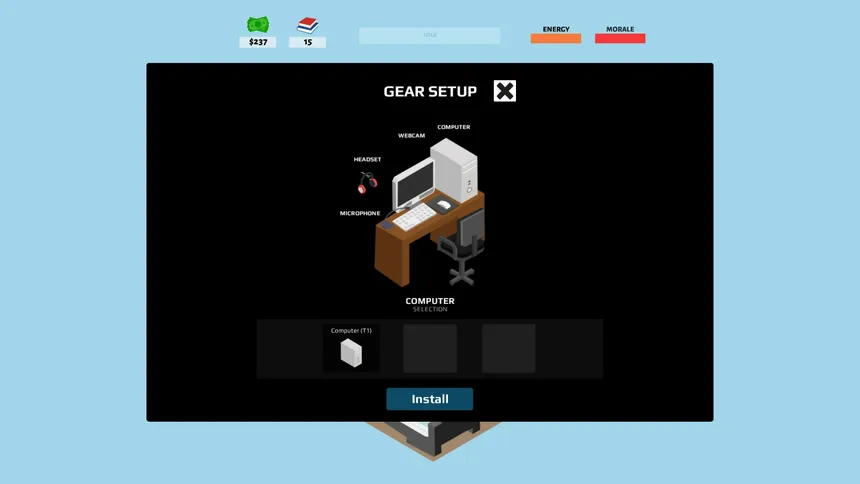 Скриншот 3 к игре Please Subscribe: Streamer Career