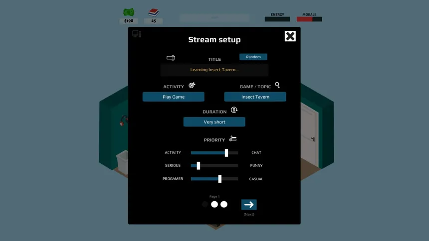 Скриншот 6 к игре Please Subscribe: Streamer Career