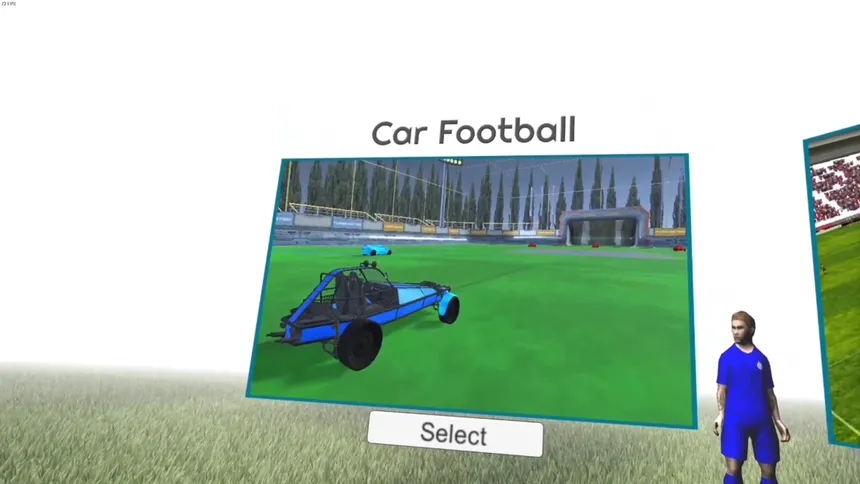 Скриншот 1 к игре Soccer VR Football