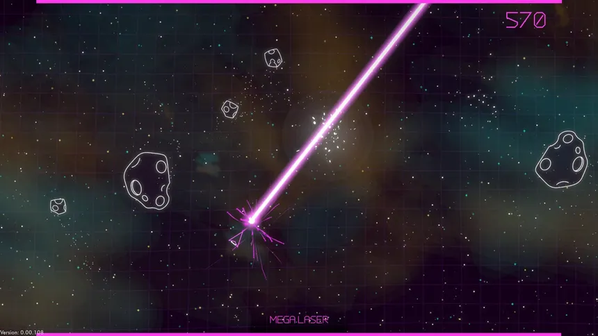 Скриншот 3 к игре Asteroids: Recharged