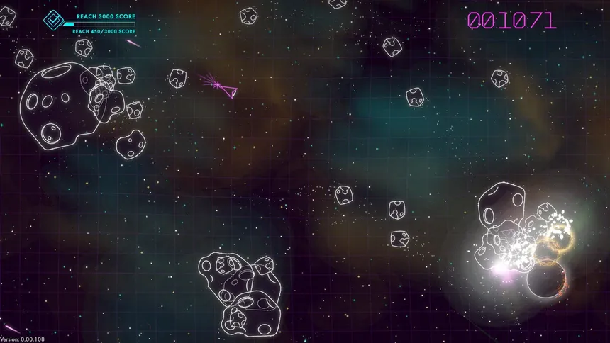 Скриншот 4 к игре Asteroids: Recharged