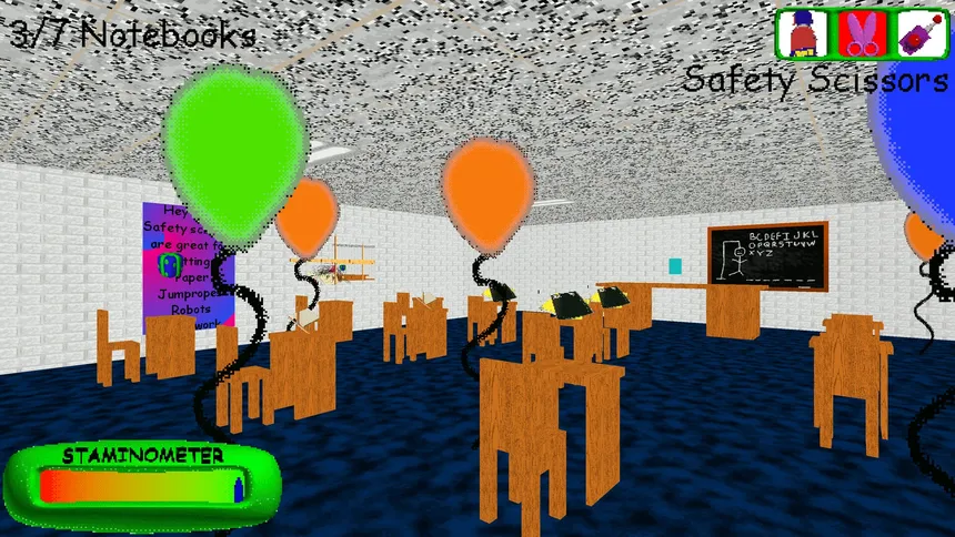 Скриншот 2 к игре Baldi's Basics Classic Remastered