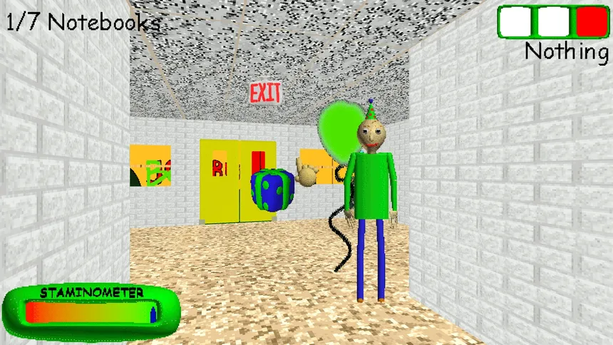 Скриншот 8 к игре Baldi's Basics Classic Remastered