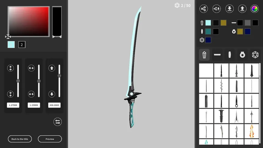 Скриншот 2 к игре Sword Maker