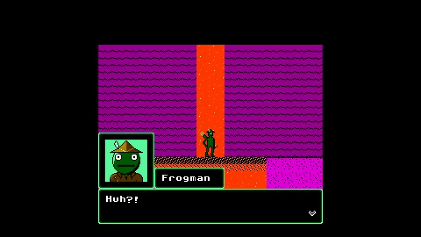 Скриншот 1 к игре Frogman Magmaborn