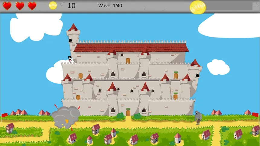 Скриншот 1 к игре Princess Defender Episode 1