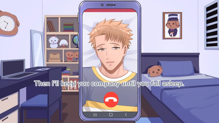 Скриншот 3 к игре My Nemesis and Hero - Slice of Life Boys Love (BL) Visual Novel