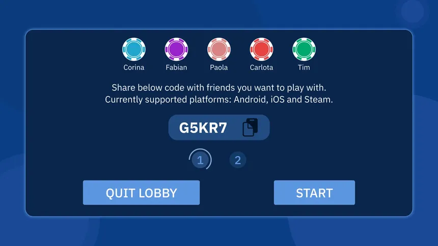 Скриншот 4 к игре QuizPoker: Quiz and Poker Mix