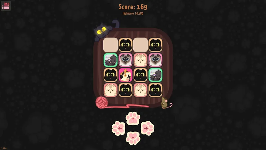 Скриншот 2 к игре Kitty Cat Squash