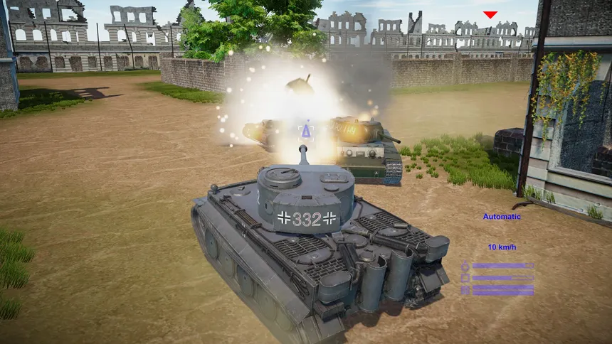 Скриншот 2 к игре WWII Tanks: Battlefield