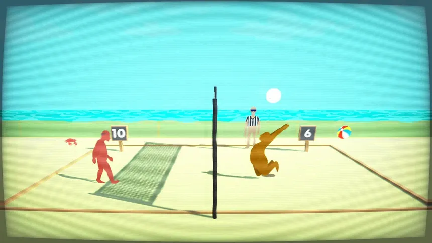 Скриншот 1 к игре Retired Men's Nude Beach Volleyball League