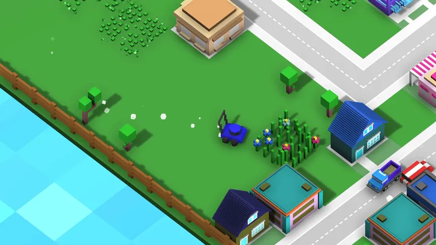 Скриншот 4 к игре LawnMower City