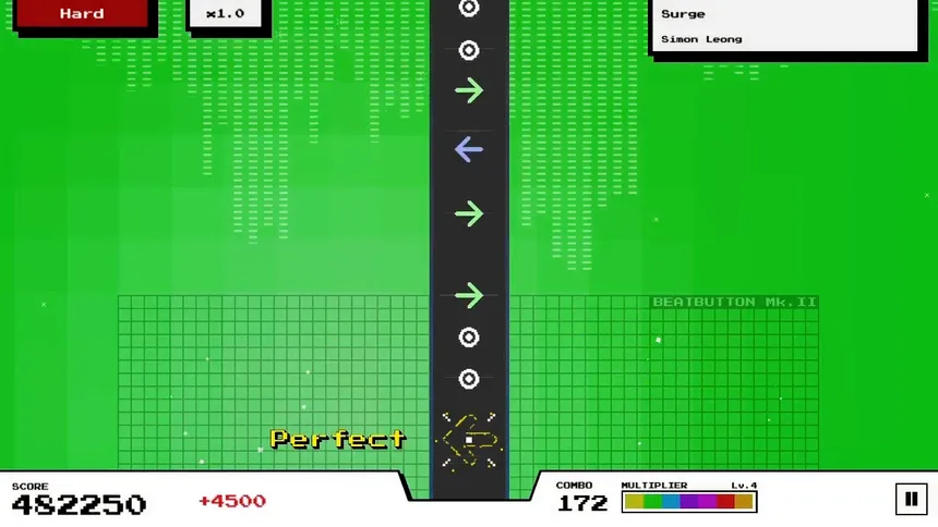 Скриншот 1 к игре ThumBeat: Button Basher Edition