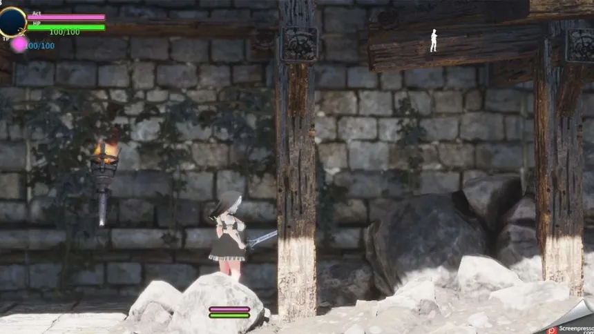 Скриншот 3 к игре 退魔聖女マリベル
