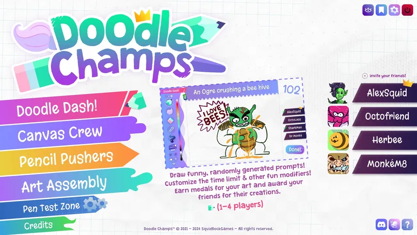 Скриншот 1 к игре Doodle Champs