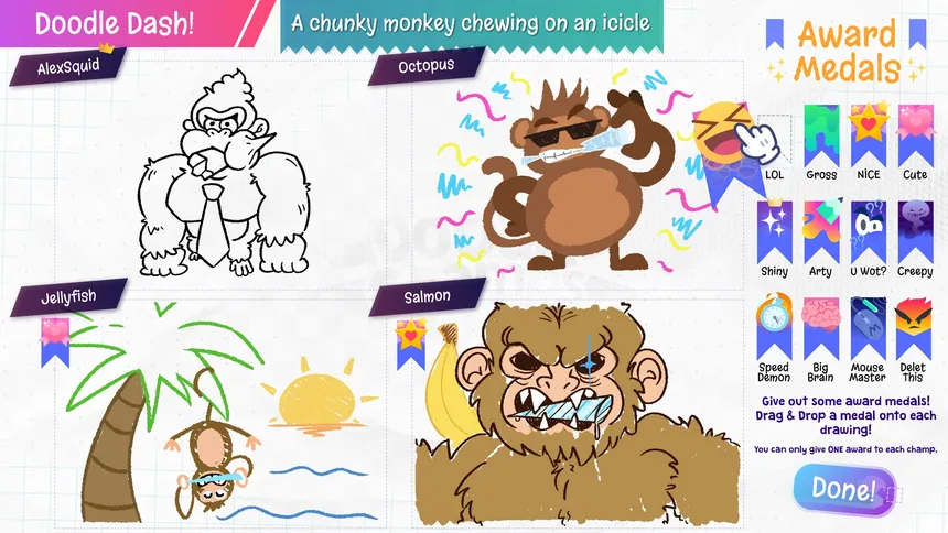 Скриншот 4 к игре Doodle Champs