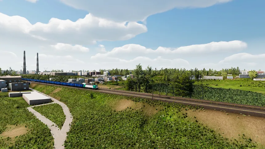 Скриншот 4 к игре SimRail - The Railway Simulator: Prologue