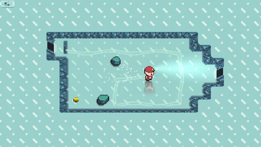 Скриншот 1 к игре Icemaze Cave: Skate Escape