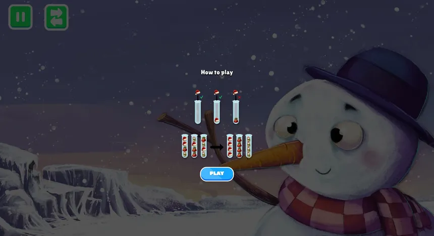 Скриншот 4 к игре Christmas Sort Puzzle