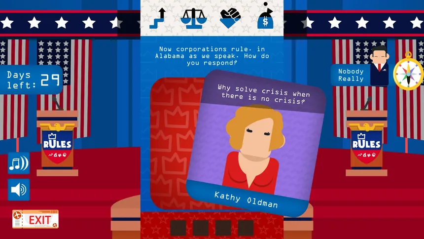 Скриншот 3 к игре Rules: Politically Incorrect