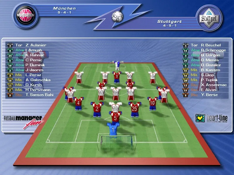 Скриншот 8 к игре Teamchef - Fussball Manager Fun