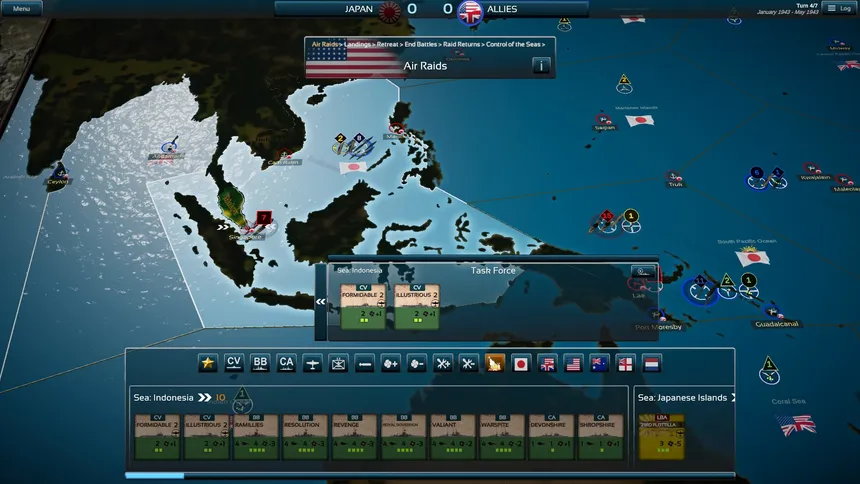 Скриншот 1 к игре Fleet Commander: Pacific