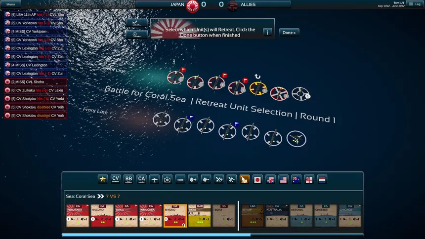 Скриншот 2 к игре Fleet Commander: Pacific