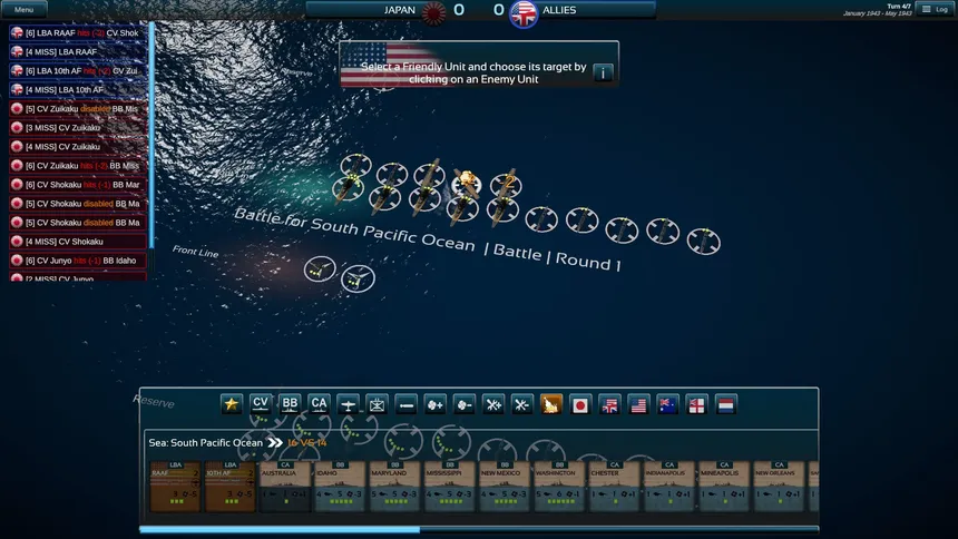 Скриншот 4 к игре Fleet Commander: Pacific