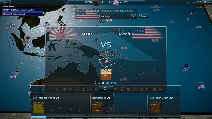 Скриншот 5 к игре Fleet Commander: Pacific