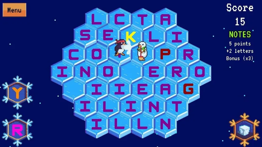 Скриншот 1 к игре Icewords