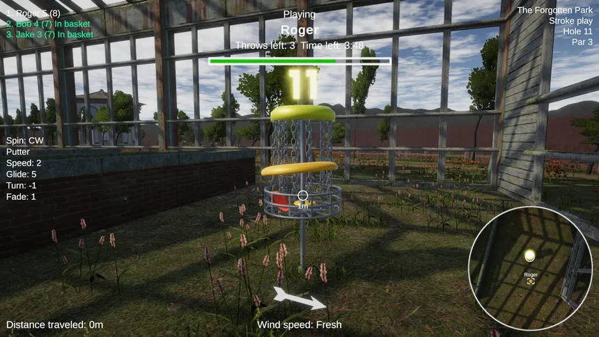 Скриншот 1 к игре Magic Disc Golf