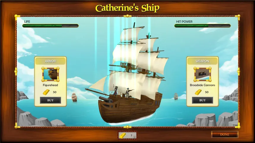 Скриншот 2 к игре Catherine Ragnor and the Legend of the Flying Dutchman