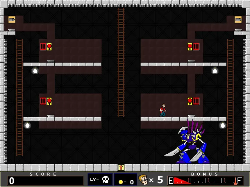 Скриншот 2 к игре Karl's Kooky Warehouse