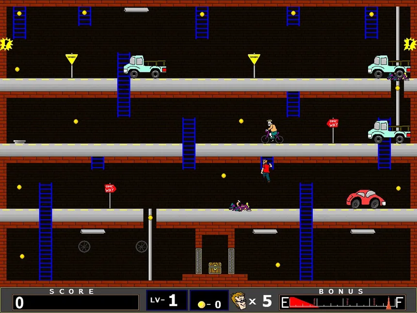 Скриншот 4 к игре Karl's Kooky Warehouse