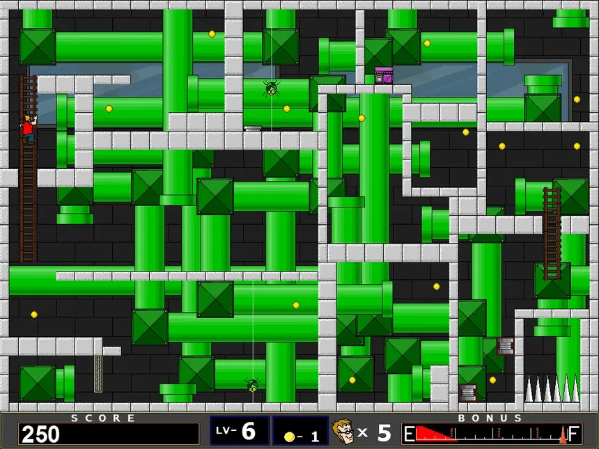 Скриншот 8 к игре Karl's Kooky Warehouse