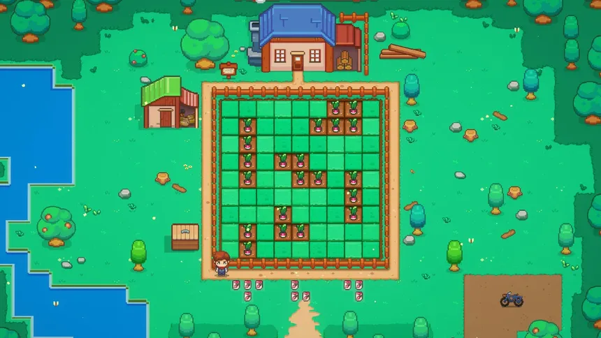 Скриншот 1 к игре Square Farm